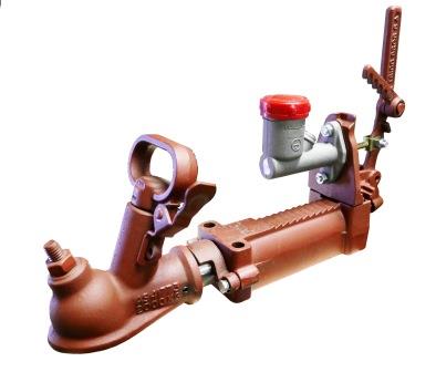 Hydraulic Override 50mm Towball Coupling assembly master cylinder and bracket