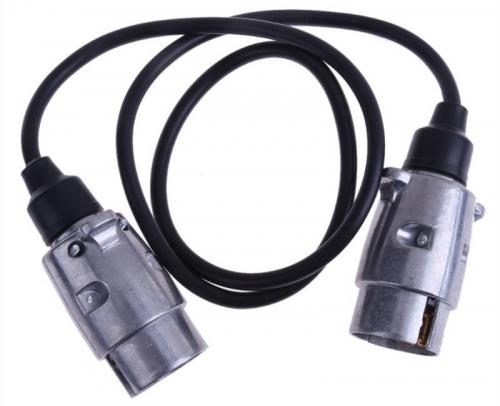 7-Pin-Waterproof-Trailer-Plug-Aluminum-Metal-Round