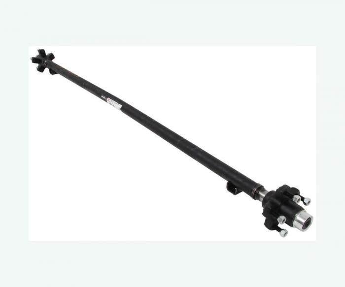 2,200 lbs EZ-Lube Trailer Idler Axle With Hubs 5 on 4-1/2 Bolt Pattern 72